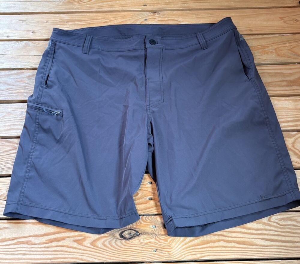 Kuhl Men’s Zip Pocket Hybrid shorts Size 40 Black Dark Gray N1